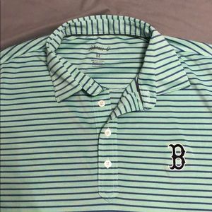 Men’s Johnnie-O Red Sox golf shirt.  Size M.